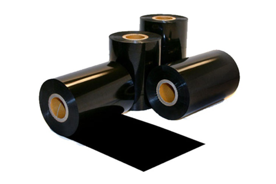 Ribbon Wax แผ่นหมึกปริ้นท์บาร์โค้ด