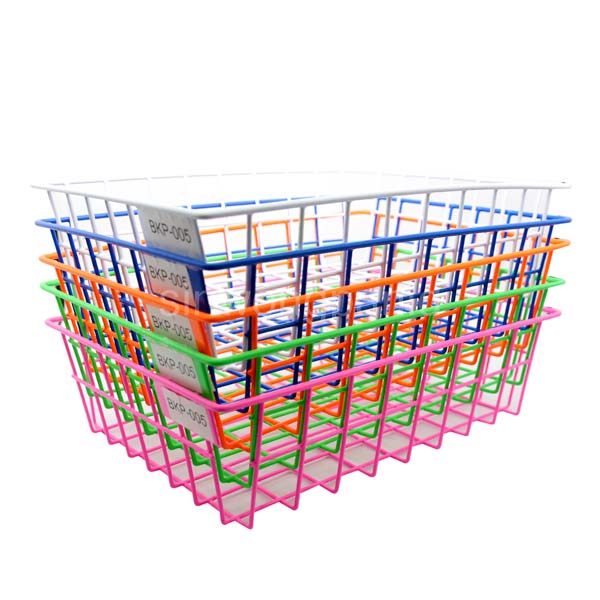 ตระกร้าลวดเคลือบใส่เอกสาร (A4)